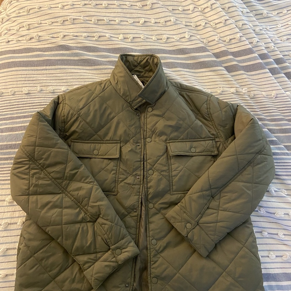 Olive Quilted Woman’s Jacket
